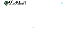 Tablet Screenshot of obrienpool.com